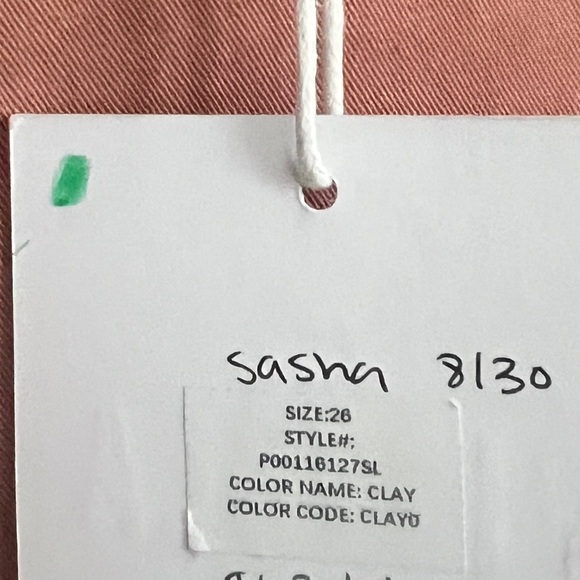 Pistola- Sasha High Rise Relaxed Flare Pants - Clay - 26 - Picture 11 of 11